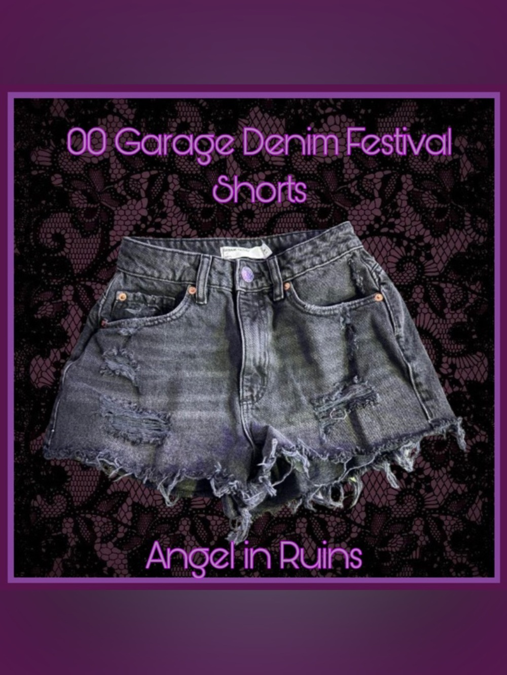 Garage Denim Festival Shorts